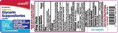 Cardinal Health Children's Glycerin Suppositories 25ct (Ch Childsupp)